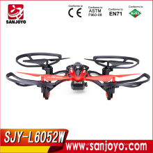 HOT&NEW Li Shi Toys 2.4G 4CH 6-Axis RC UFO Aircraft With led Light and Camera SJY-L6052W